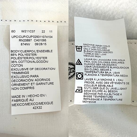 Dickies Original Fit 874 Navy Work Pants 42 x 32 New - Picture 6 of 11